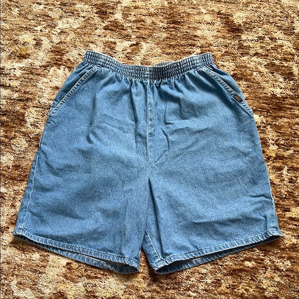 Vintage Blue Denim Shorts